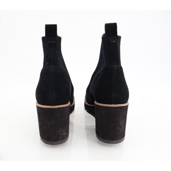 Eileen Fisher Quill Bootie Wedge Knit Slip On Stretchy Platform Size 11 Ankle - Picture 7 of 14